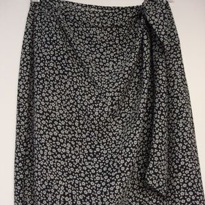 Silk Wrap Skirt